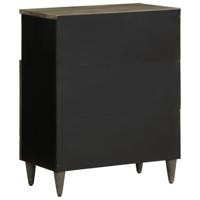 Dressoir 60x33x75 cm massief mangohout - thumbnail