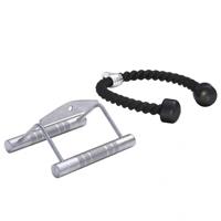 Trainingsgrepen set: Triceps touw en Roeigreep - thumbnail