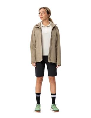 Vaude Rosemoor II Regenjas Dames Oat 38