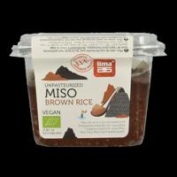 Lima Brown rice miso ongepasteuriseerd bio 300 Gram - thumbnail