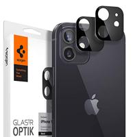 Spigen Glas.tR Optik Camera Screenprotector compatibel met iPhone 12, 2 stuks, Zwart, Antikras, 9H Hardheid Beschermende Film - thumbnail