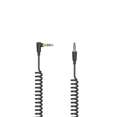 Hama Audiokabel Flexi-Slim spiraal, 3,5-mm-jack-st. 90 - stekker, stereo, 1,5 m Luidspreker kabel Hama Audiokabel Flexi-Slim spiraal, 3,5-mm-jack-st. 90 - stekker, stereo, 1,5 m Luidspreker kabel