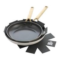 Sublime 2-delige koekenpannenset Cream 24 cm + 28 cm - thumbnail