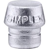 Halder Kunststofhamerkop | hoofd-d. 30 mm | zacht metaal zilver hard | 1 stuk - 3209.030 3209.030 - thumbnail