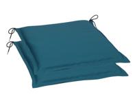 GO-DE Textil Tuinkussen (Set van 2 kussens, Petrol) - thumbnail