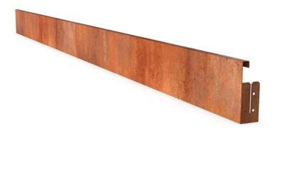 Cortenedge kantopsluiting gezet 2200x3x150 mm Geroba - Geroba