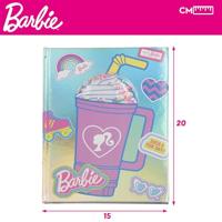 Dagboek met Accessoires Barbie 15 x 1 x 20 cm Multicolour - thumbnail