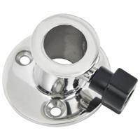 VidaXL Biminibasis2 st voor 26 mm buis rond roestvrij staal - thumbnail