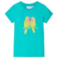 VidaXL Kindershirt 116 mintkleurig - thumbnail
