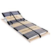 VidaXL Lattenbodem met 42 latten 7 zones 90x200 cm - thumbnail