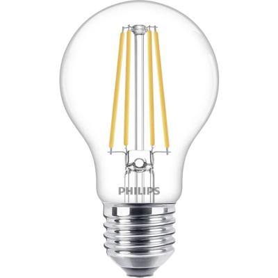 Philips LED 76299500 LED-lamp Energielabel E (A - G) E27 Peer 8.5 W = 75 W Warmwit (Ø x h) 6 cm x 10.4 cm 1 stuk(s)