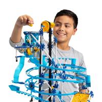 K&apos;Nex knikkerbaan met motor, 504dlg. - thumbnail