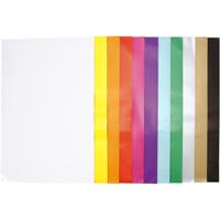 Creativ Company Glanspapier, vel 32x48 cm, 80 gr, diverse kleuren, 11x25 vel/ 1 doos - thumbnail