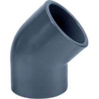 PVC knie 45 graden - 90 mm - thumbnail