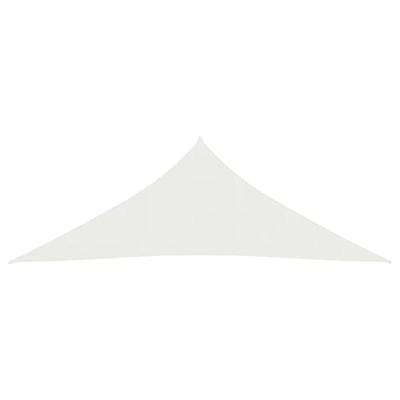 VidaXL Zonnezeil 160 g/m² 4,5x4,5x4,5 m hdpe wit