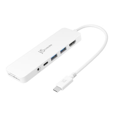 j5create USB-C® Multi-Port Hub with Power Delivery j5create USB-C® Multi-Port Hub with Power Delivery