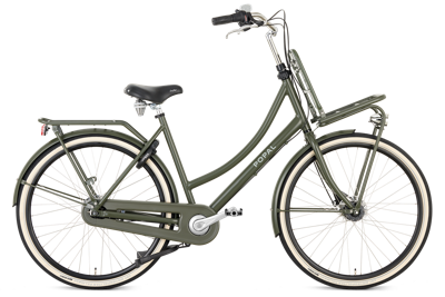 Popal Daily Dutch Prestige 28 Inch 59 cm Dames 7V Rollerbrake Legergroen Popal Daily Dutch Prestige 28 Inch 59 cm Dames 7V Rollerbrake Legergroen