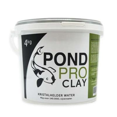 Pond Pro Clay 4kg - Boost Waterkwaliteit & Koi Gezondheid voor Helder Vijverwater