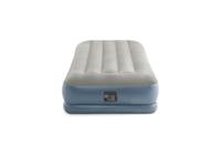 Intex 64116ND Pillow Rest Mid-Rise 1-Persoons Luchtbed 191x99x30 cm + Ingebouwede Pomp Grijs/Blauw - thumbnail