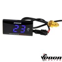 Temperatuurneter Voca Racing 120Â°C blauw - thumbnail