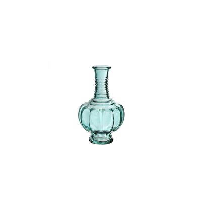 Ideas 4 Seasons Trevi vaas glas ø9xh15cm licht blauw Ideas 4 Seasons Trevi vaas glas ø9xh15cm licht blauw