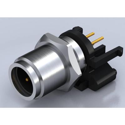 Weidmüller 2423960000 Sensor/actuator connector, niet geassembleerd M12 Aantal polen (sensoren): 4 Stekker, inbouw 10 stuk(s)
