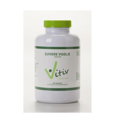 Vitiv Zuivere visolie 1000mg 100 Capsules Vitiv Zuivere visolie 1000mg 100 Capsules