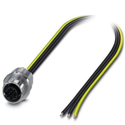 Phoenix Contact 1411654 Sensor/actuator inbouwconnector M12 Aantal polen (sensoren): 3 0.50 m 1 stuk(s) Phoenix Contact 1411654 Sensor/actuator inbouwconnector M12 Aantal polen (sensoren): 3 0.50 m 1 stuk(s)