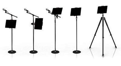 IK Multimedia iKlip 3 Deluxe Tablethouder Schroefdraad (buiten): 1/4