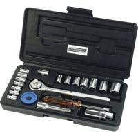Brüder Mannesmann M 206 Dopsleutelset Metrisch 1/4 (6.3 mm), 3/8 (10 mm) 20-delig - thumbnail