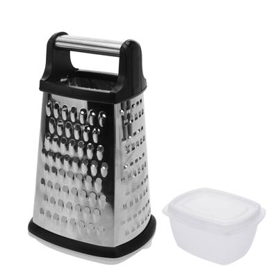 Rasp rvs met voorraaddoos Rasp rvs met voorraaddoos