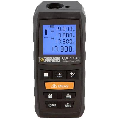 Chauvin Arnoux CA 1730 Laserafstandsmeter Incl. meetrails 60 m
