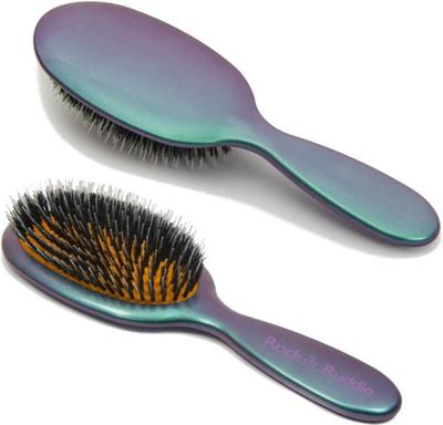 Rock & Ruddle Borstel Green and Purple Shimmer Klein