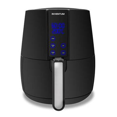 Inventum GF254HLD friteuse Enkel 2,5 l Vrijstaand 1500 W Friteuse met weinig vet Zwart, Zilver