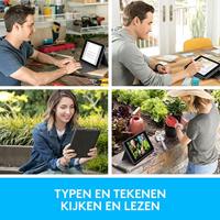 Logitech Rugged Folio Keyboard case voor iPad (7e generatie) tablethoes - thumbnail