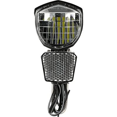 FISCHER FAHRRAD 85355 Koplamp LED werkt op de dynamo Zwart