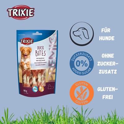 TRIXIE PREMIO DUCK BITES 6X80 GR - thumbnail