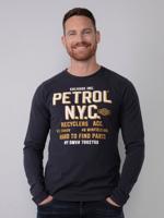 40% korting - Petrol Industries Heren Artwork T-shirt Dark navy - XS - thumbnail