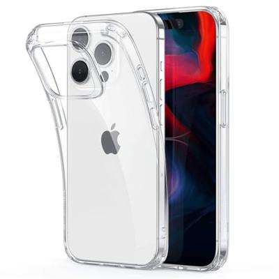 ESR Zero Case Backcover Apple iPhone 15 Pro Transparant Inductieve lading ESR Zero Case Backcover Apple iPhone 15 Pro Transparant Inductieve lading