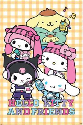 Poster Sanrio - Hello Kitty - Pop 61x91,5cm Poster Sanrio - Hello Kitty - Pop 61x91,5cm