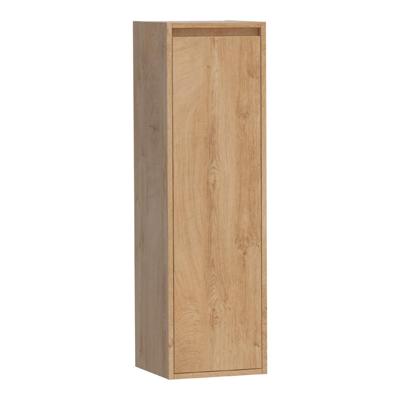 Brauer Adore - Hoge Kast - 120 cm - 1 Deur - Greeploos - Linksdraaiend - Forest Tan