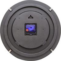 NeXtime NE-3157WI Wandklok Dia. 35 Cm, Bol Glas, Wit, 'Basic Dome' - thumbnail