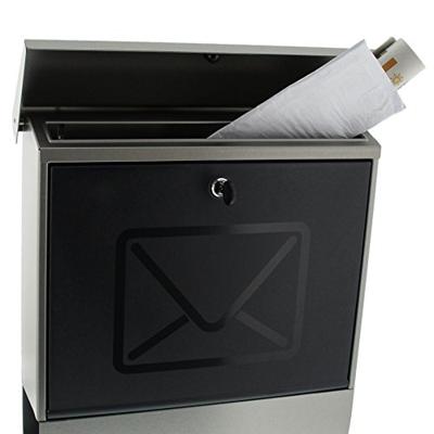 Burg Wächter 65300 Lucenta 2700 Ni Brievenbus RVS RVS Sleutelslot