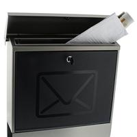 Burg Wächter 65300 Lucenta 2700 Ni Brievenbus RVS RVS Sleutelslot - thumbnail