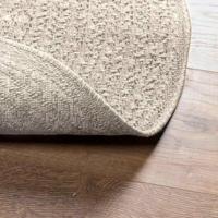 VidaXL Vloerkleed zizur crème binnen en buiten ø 90 cm jute look - thumbnail