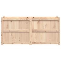 Plantenbak 150x50x70 cm massief grenenhout - thumbnail