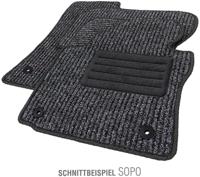 Petex voetmat "sopo car carpet sopo gr.3 anthracite 4-piece. - thumbnail