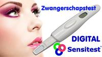 Sensitest Digitale Zwangerschapstest Met Wekenindicator (2 Stuks) - thumbnail