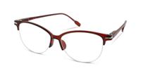 Leesbril Croon Philou-Transparant-Rood-+1.00 - thumbnail