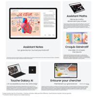 Samsung Galaxy Tab S10+ WiFi 256 GB Platina, Zilver Android tablet 31.5 cm (12.4 inch) Energielabel G (A - G) 3.4 GHz, 2.8 GHz, 2 GHz Android 14 2800 x 1752 - thumbnail
